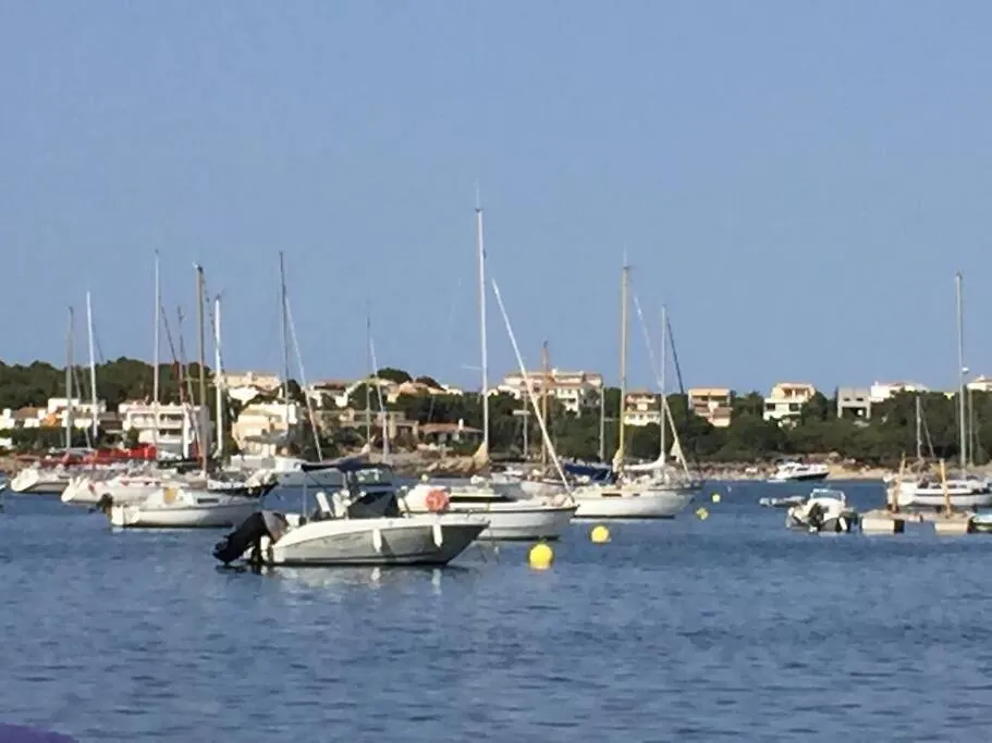 Beach Front Apartment In Cala Marsal With The Sea View ! Puerto Colom