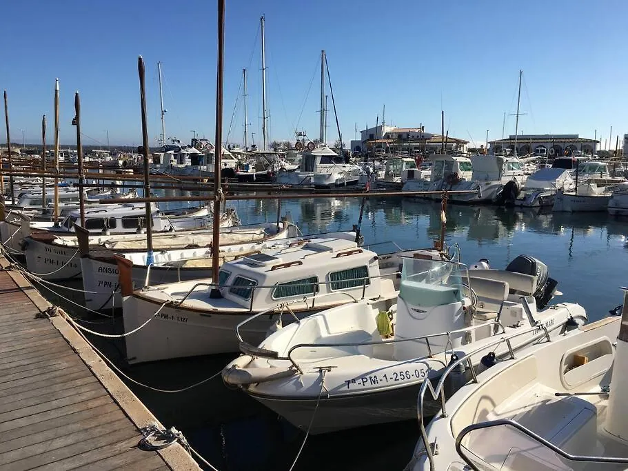 Beach Front Apartment In Cala Marsal With The Sea View ! Puerto Colom