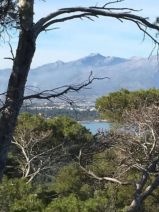 Beach Front Apartment In Cala Marsal With The Sea View ! Puerto Colom