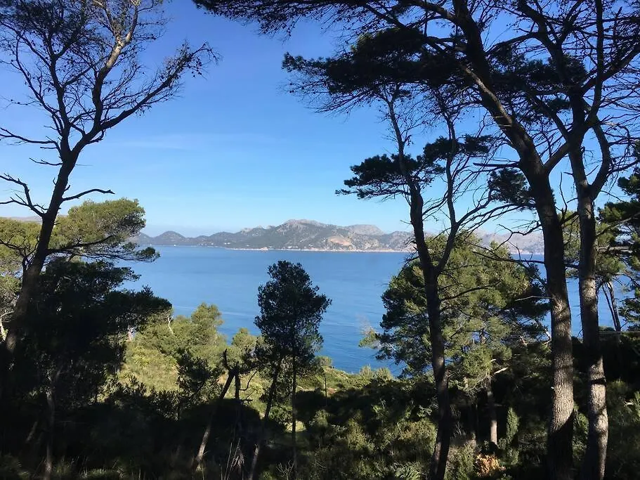 Beach Front Apartment In Cala Marsal With The Sea View ! Puerto Colom