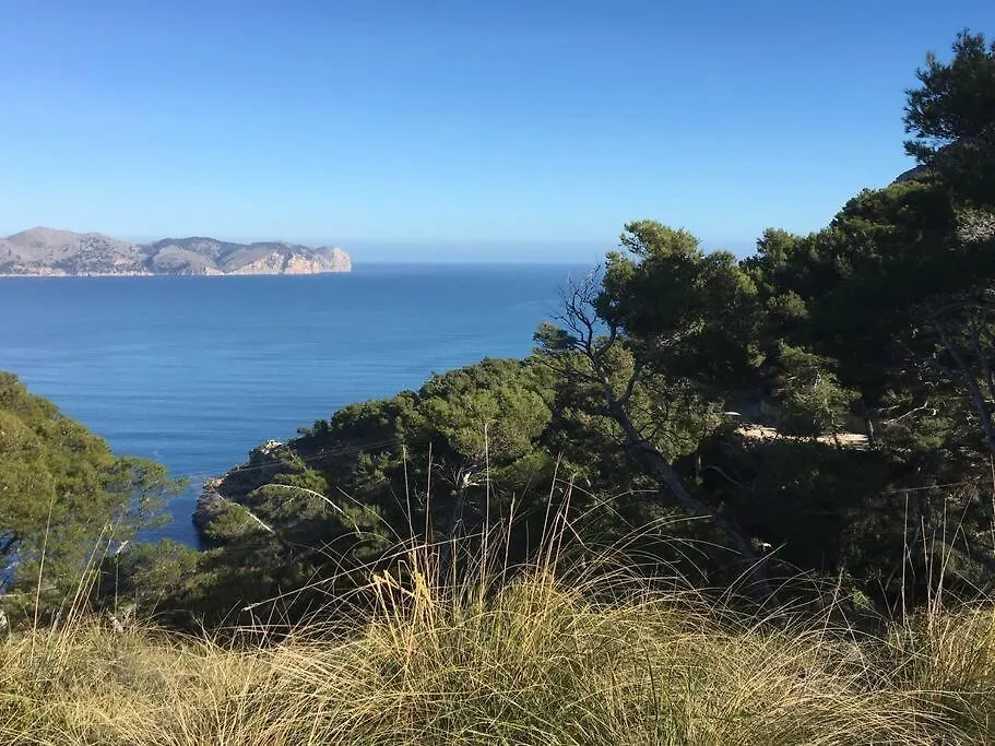 Beach Front Apartment In Cala Marsal With The Sea View ! Puerto Colom
