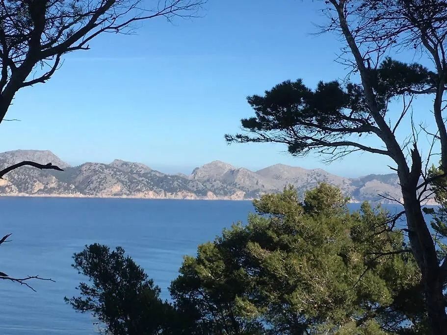 Beach Front Apartment In Cala Marsal With The Sea View ! Puerto Colom