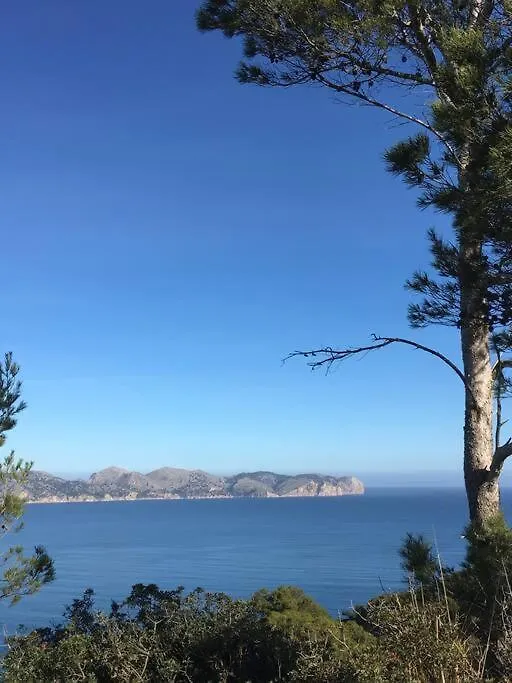 Beach Front Apartment In Cala Marsal With The Sea View ! Puerto Colom 0*,